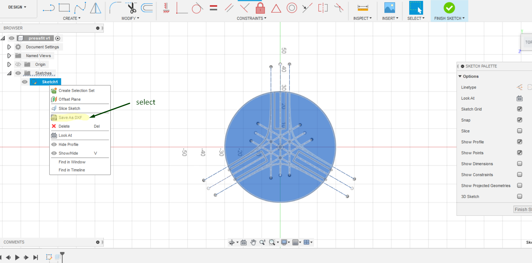 Covertting to dxf